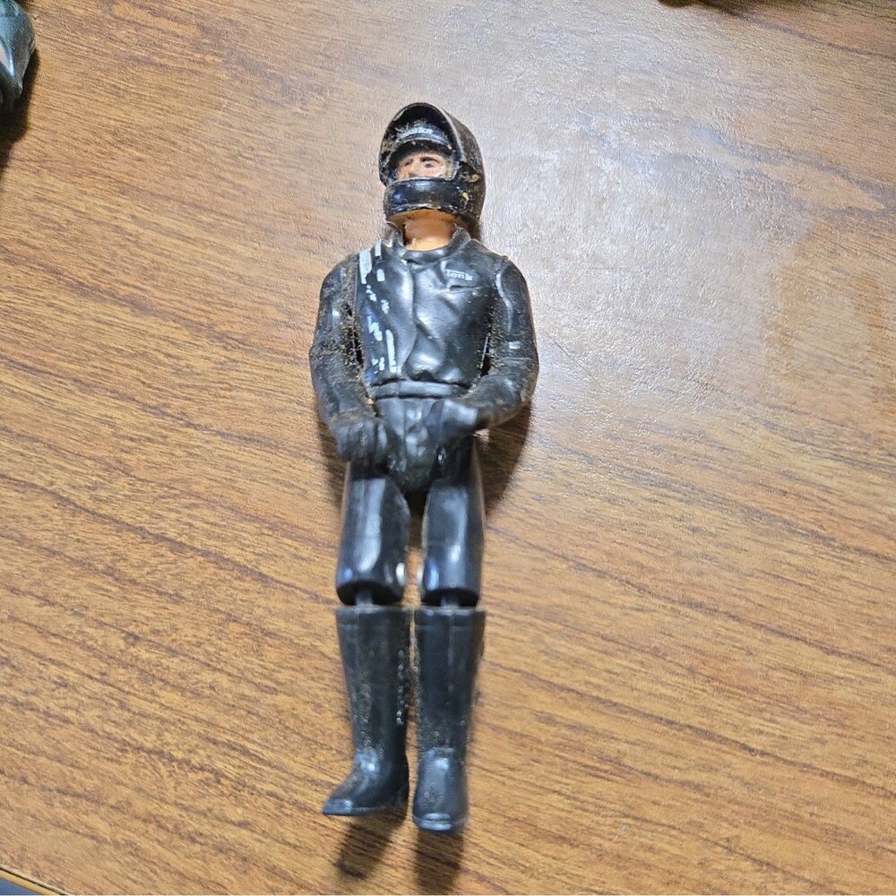 Vintage Tonka Play People Race Car Driver Motorcycle Rider Action Figure 1982